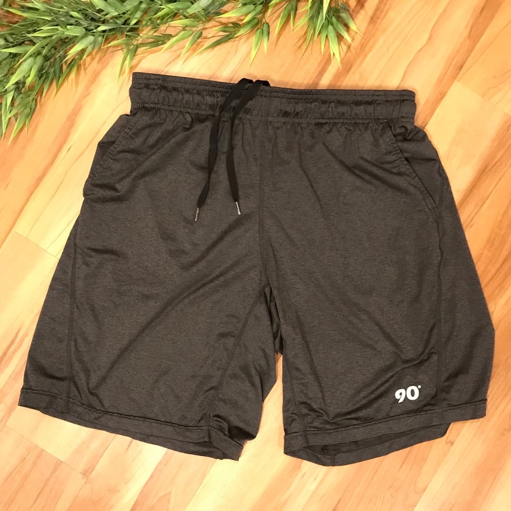 90° Degree By Reflex Athletic Shorts | Gray